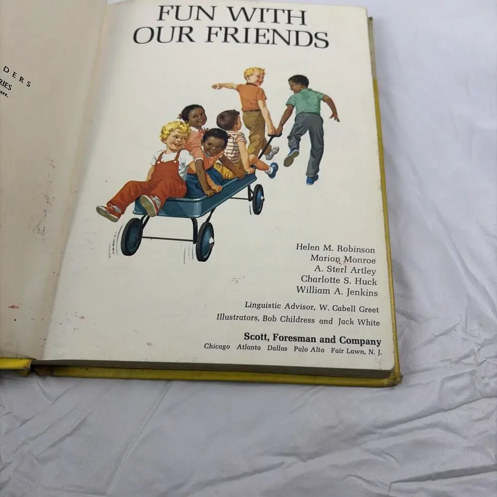 1965 Fun With Our Friends By Scott, Foresman And Company Children's Book
